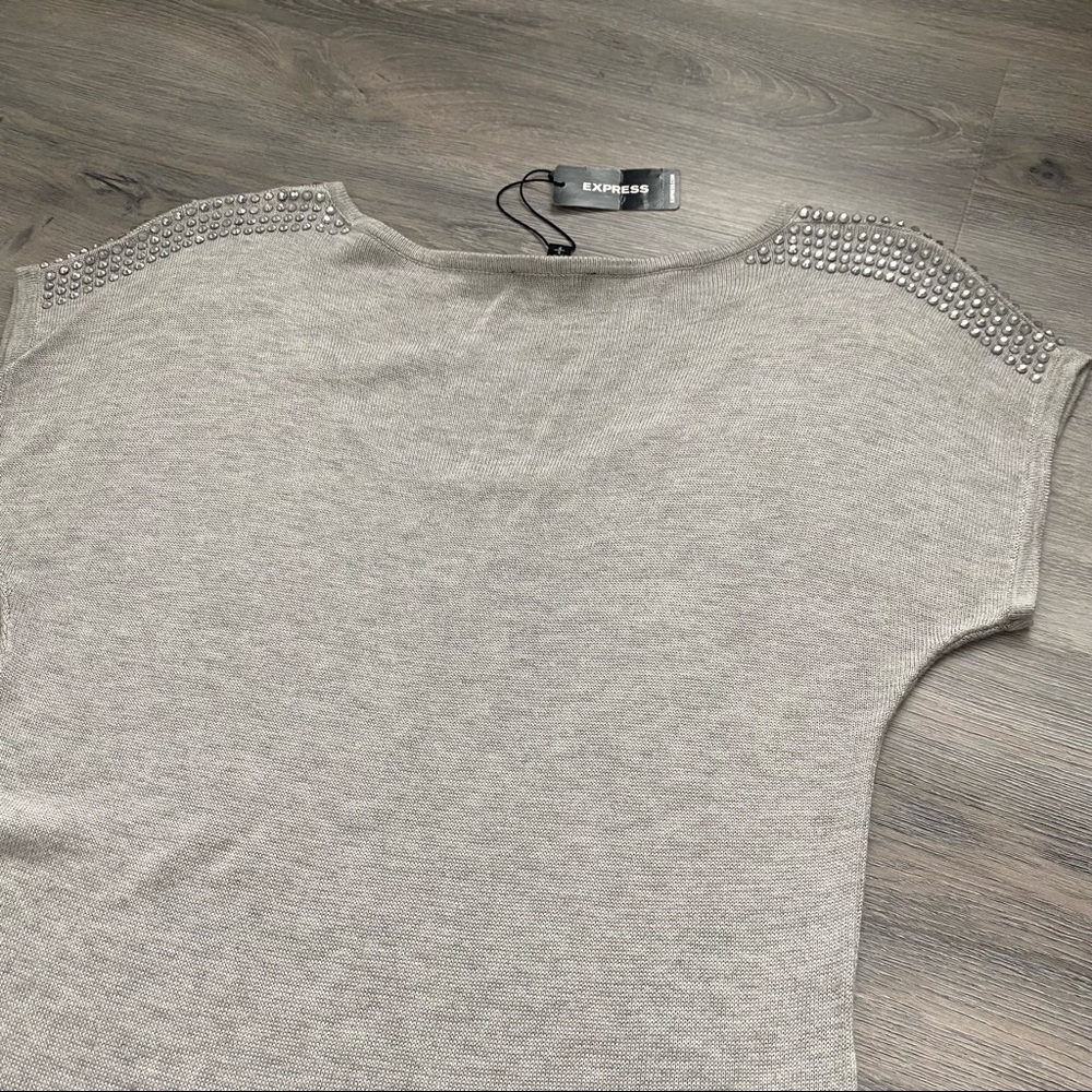 Express Rhinestone Top - Picture 2 of 3